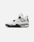 HOT Products Jordan Kids' Air Jordan 4 Retro OG Remastered "White Cement" (GS) Summit White/Fire Red/Cement Grey