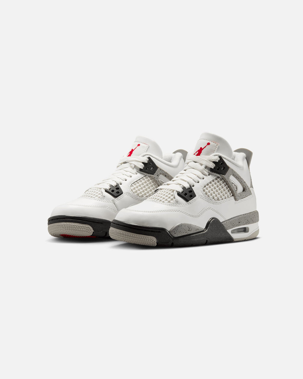 HOT Products Jordan Kids' Air Jordan 4 Retro OG Remastered "White Cement" (GS) Summit White/Fire Red/Cement Grey