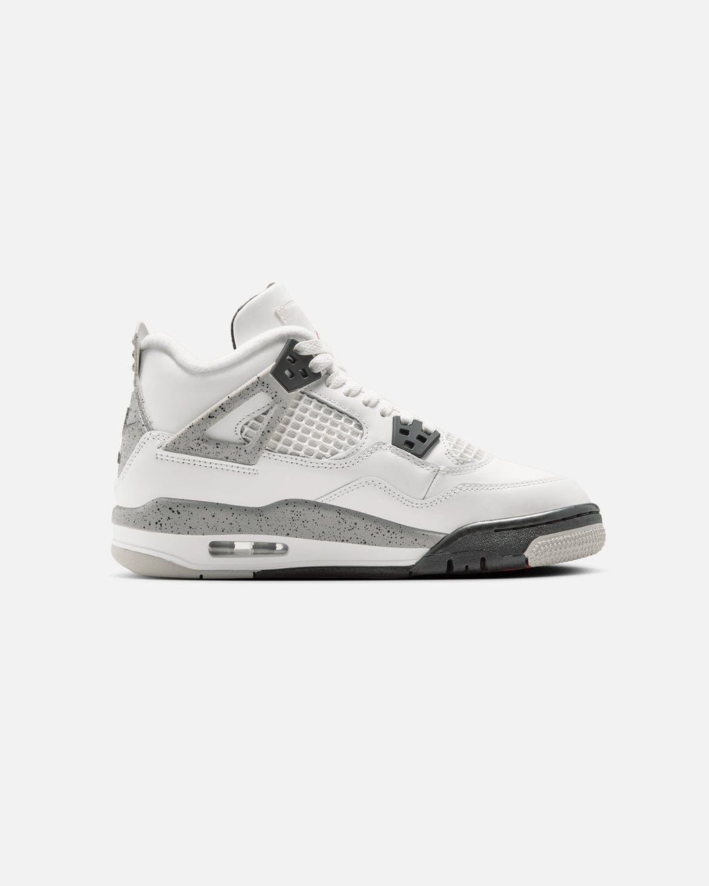 HOT Products Jordan Kids' Air Jordan 4 Retro OG Remastered "White Cement" (GS) Summit White/Fire Red/Cement Grey