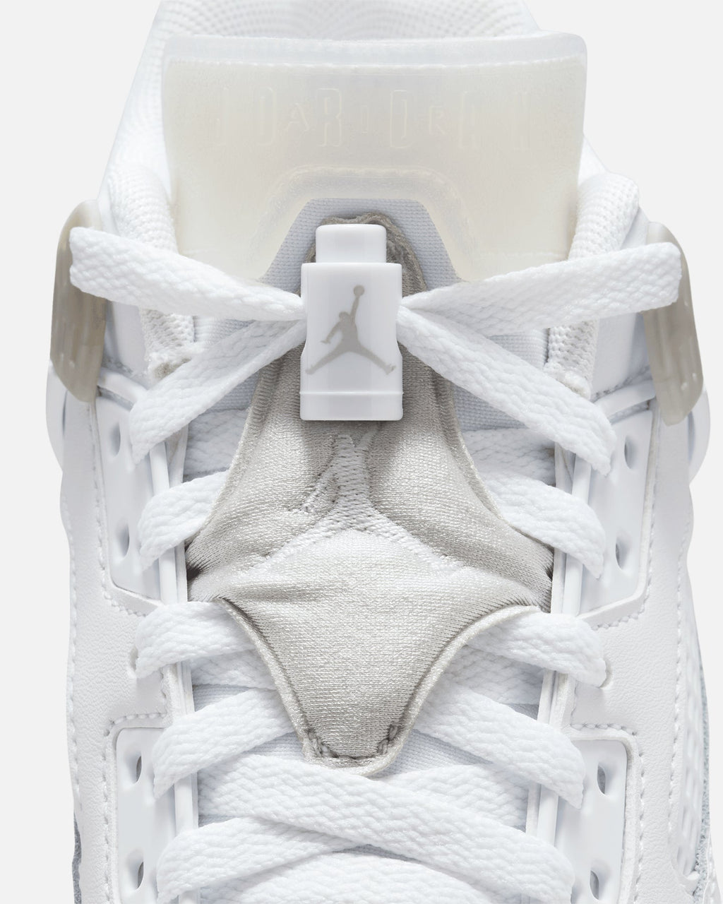 HOT Products Jordan Kids' Spizike Low (GS) White/Neutral Grey-Metallic Silver