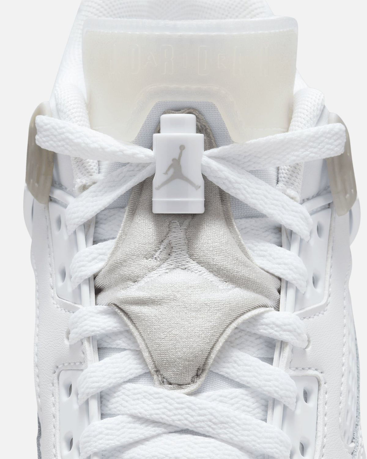 HOT Products Jordan Kids' Spizike Low (GS) White/Neutral Grey-Metallic Silver