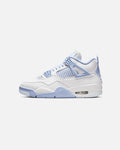 HOT Products Jordan Women's Air Jordan 4 Retro "Aluminum" White/Aluminum Blue