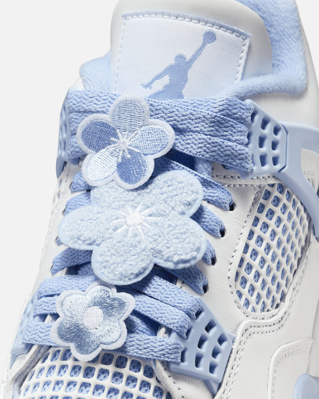 HOT Products Jordan Women's Air Jordan 4 Retro "Aluminum" White/Aluminum Blue