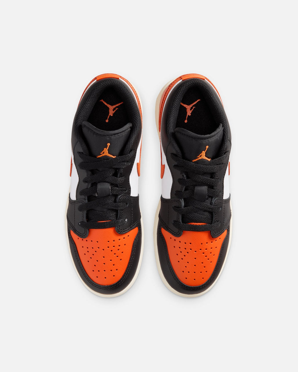 HOT Products Jordan Kids' Air Jordan 1 Low (GS) Black/Starfish-White