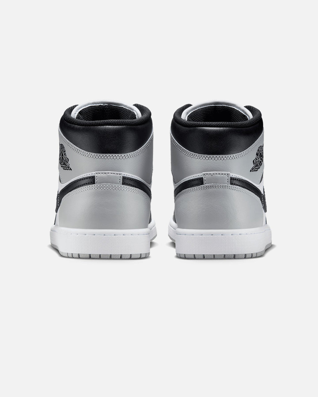 HOT Products Jordan Air Jordan 1 Mid "Baron" White/Black/Smoke Grey