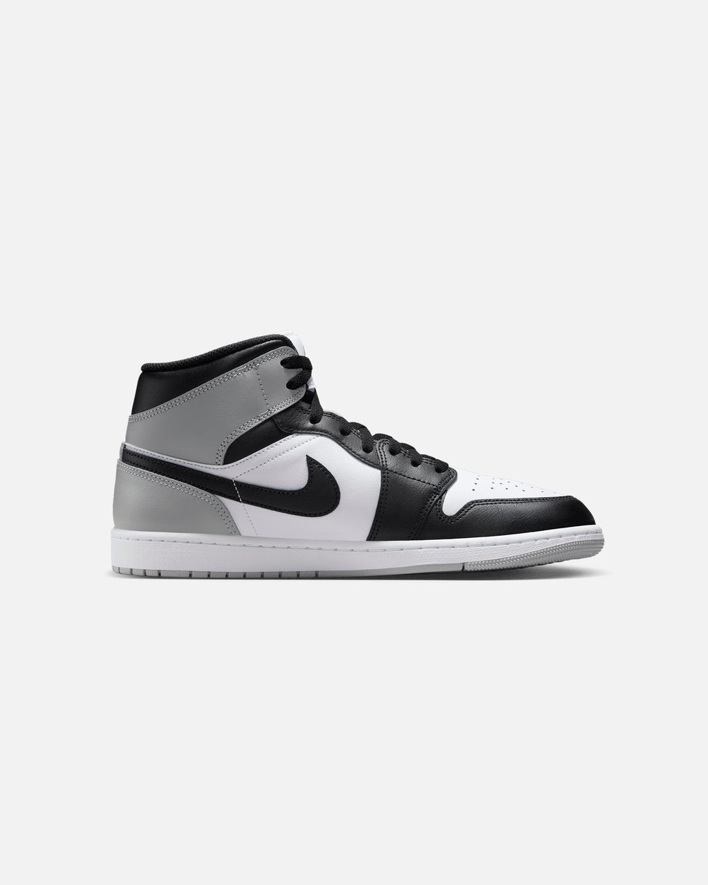 HOT Products Jordan Air Jordan 1 Mid "Baron" White/Black/Smoke Grey