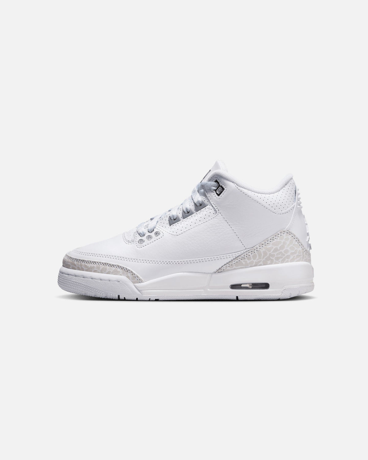 HOT Products Jordan Kids' Air Jordan 3 Retro "Pure Money" (GS) White/Silver