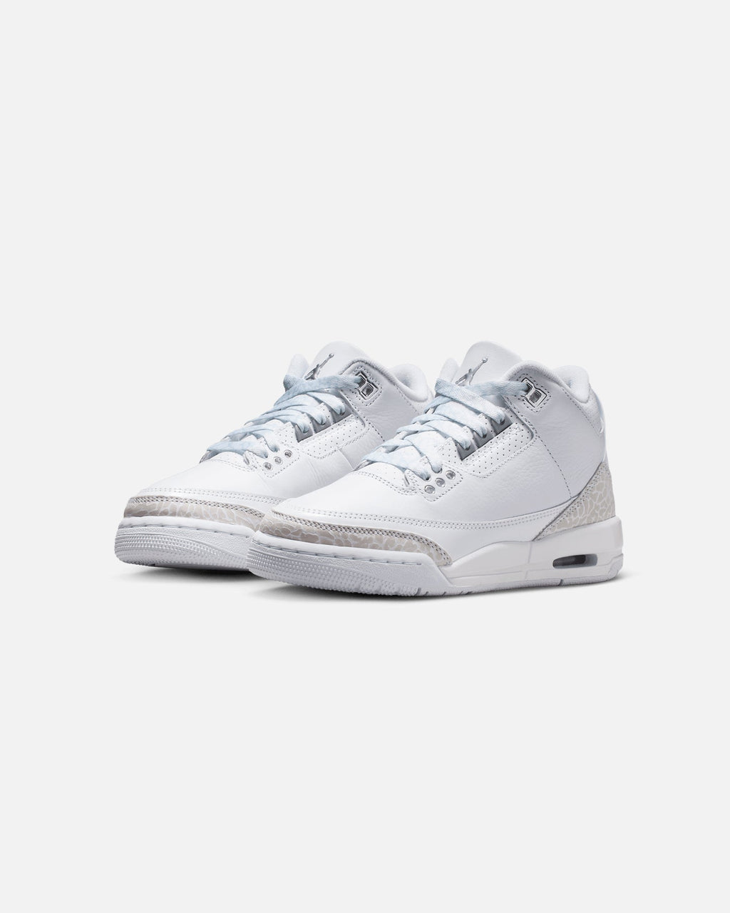 HOT Products Jordan Kids' Air Jordan 3 Retro "Pure Money" (GS) White/Silver