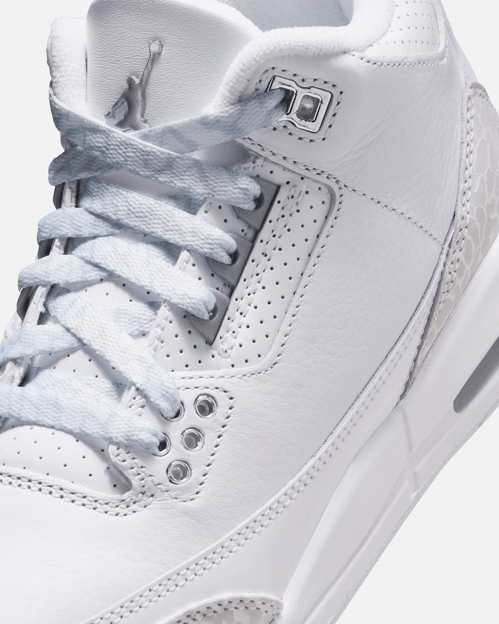HOT Products Jordan Kids' Air Jordan 3 Retro "Pure Money" (GS) White/Silver