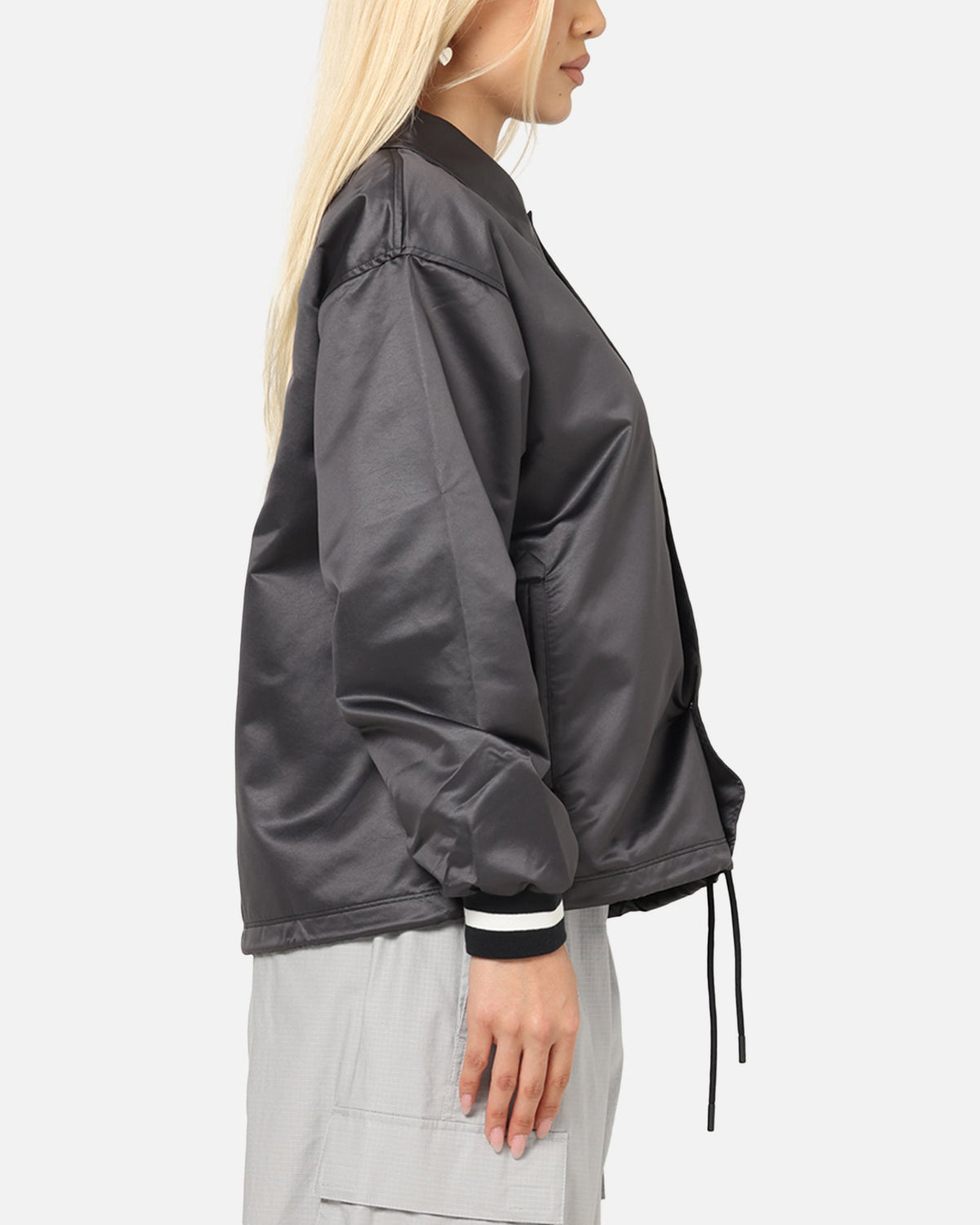 HOT Products Jordan Women's Coaches Jacket Black/Sail
