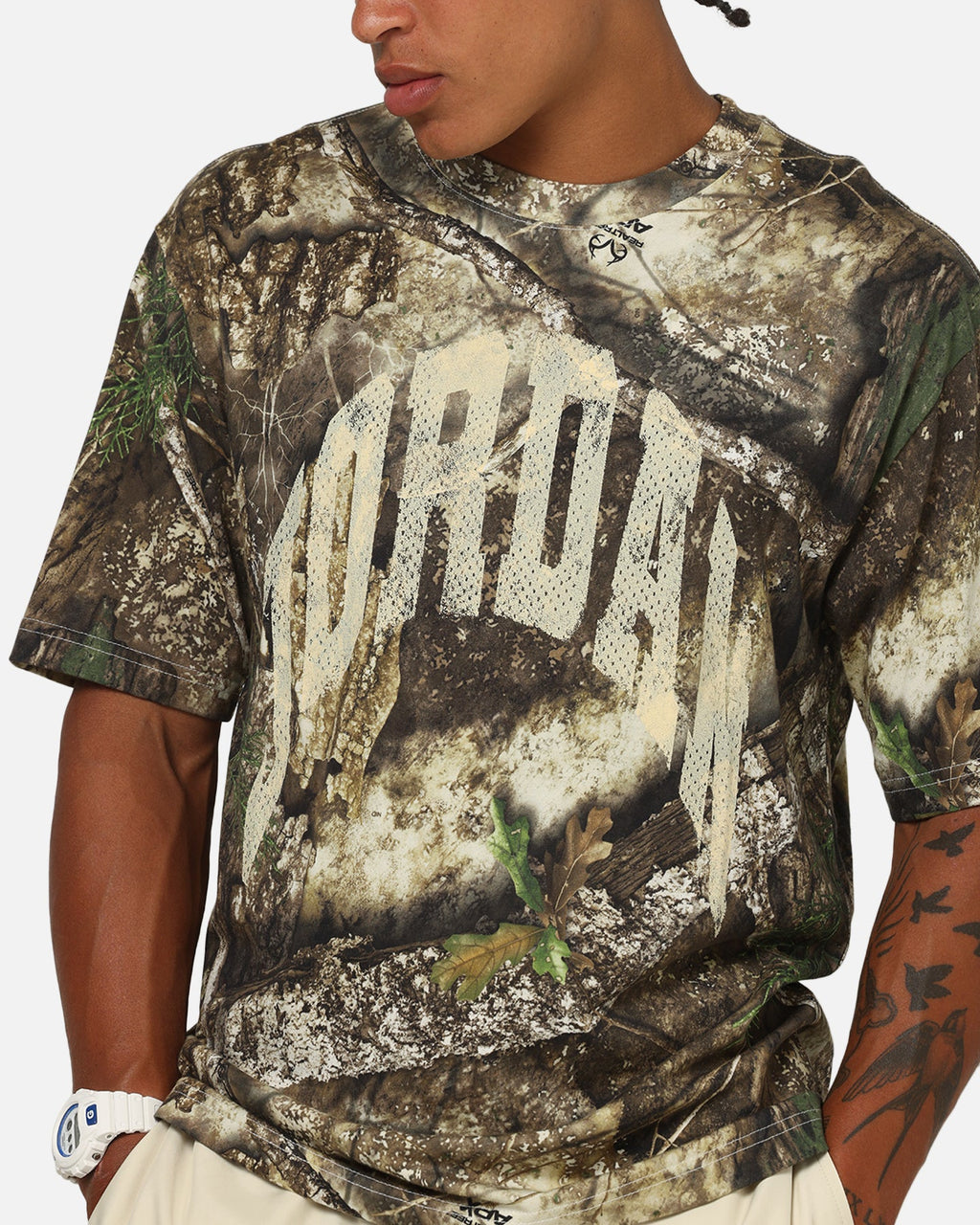 HOT Products Jordan Brooklyn Real Tree All Over Print Crewneck T-Shirt Sail/Sail