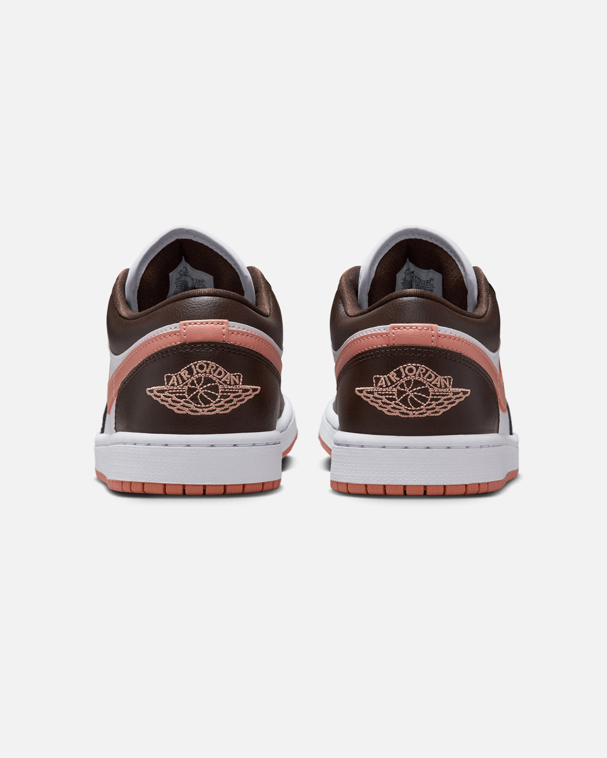 HOT Products Jordan Women's Air Jordan 1 Low "Brown & Pink" White/Brown