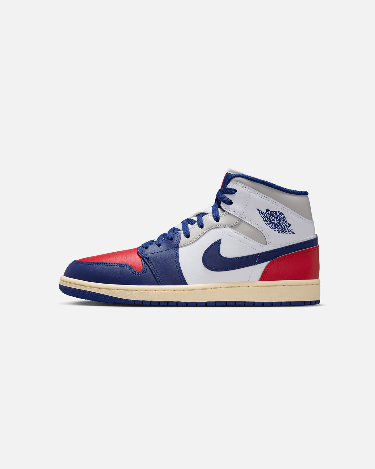 HOT Products Jordan Air Jordan 1 Mid "Obama" White/Royal