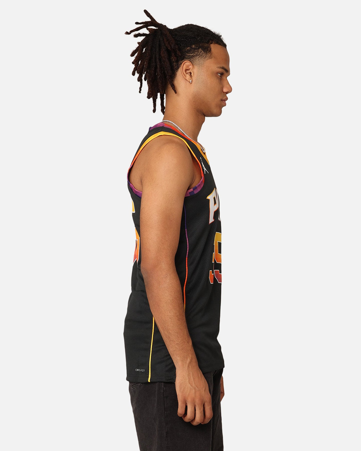 HOT Products Jordan Phoenix Suns Kevin Durant Statement Edition 2022/23 Dri-FIT Swingman Jersey Black