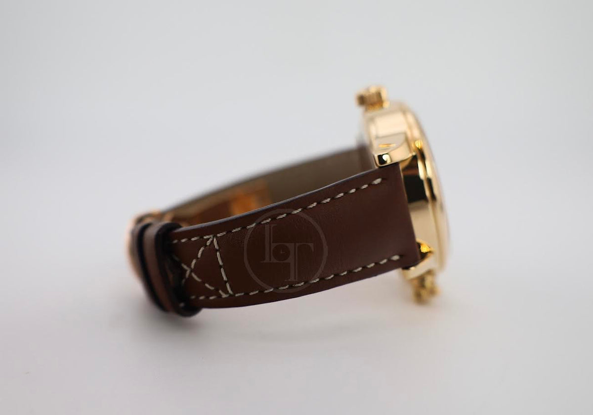 Patek Philippe Complications Calatrava Pilot Travel Time Rose Gold Brown Dial | 7234R-001