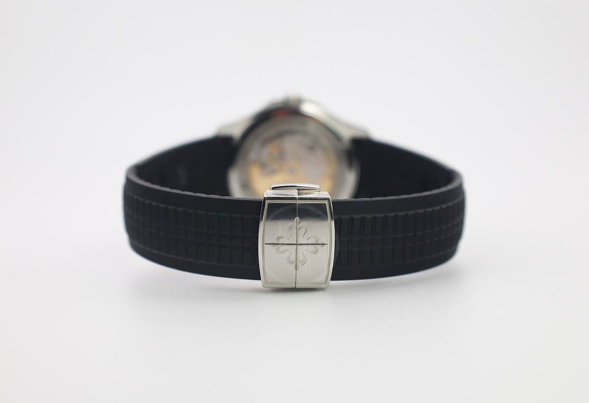 Patek Philippe Aquanaut Date Sweep Seconds Stainless Steel Black Dial | 5167A-001