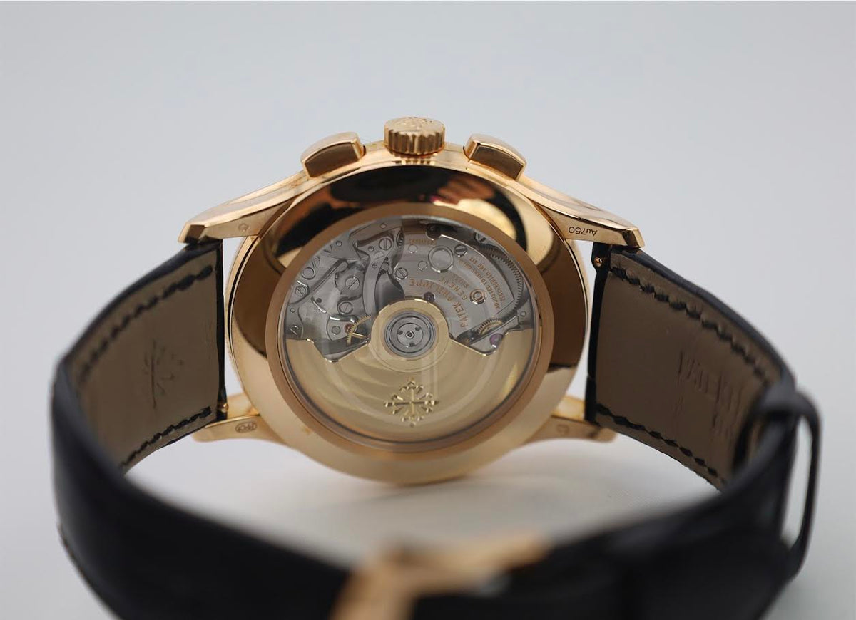Patek Philippe Complications Flyback Chronograph Annual Calendar Rose Gold Brown Sunburst Dial | 5905R-001