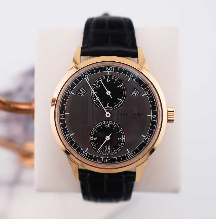 Patek Philippe Complications Annual Calendar Regulator Display Rose Gold Graphite Ebony Dial | 5235/50R-001