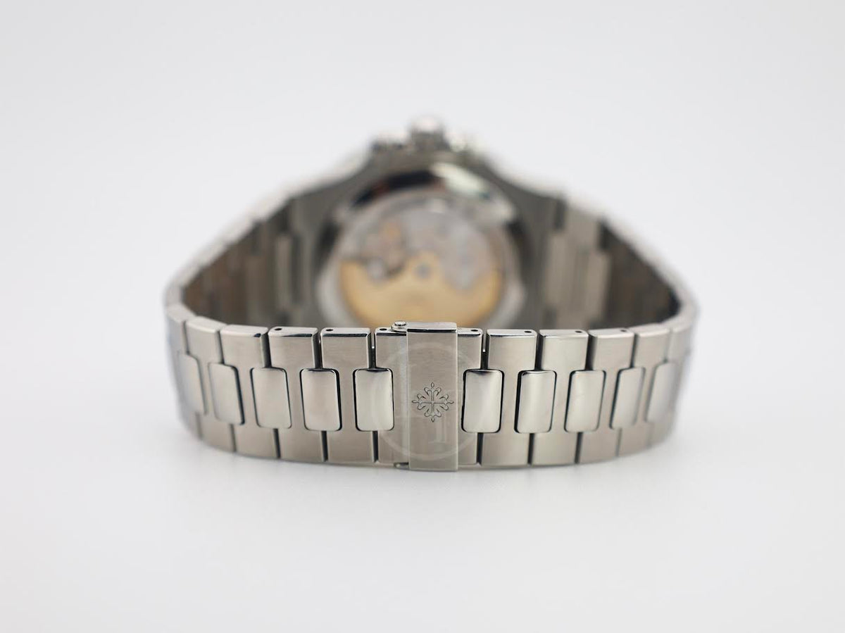 Patek Philippe Nautilus Annual Calendar Moon Phases Stainless Steel Grey Dial | 5726/1A-001