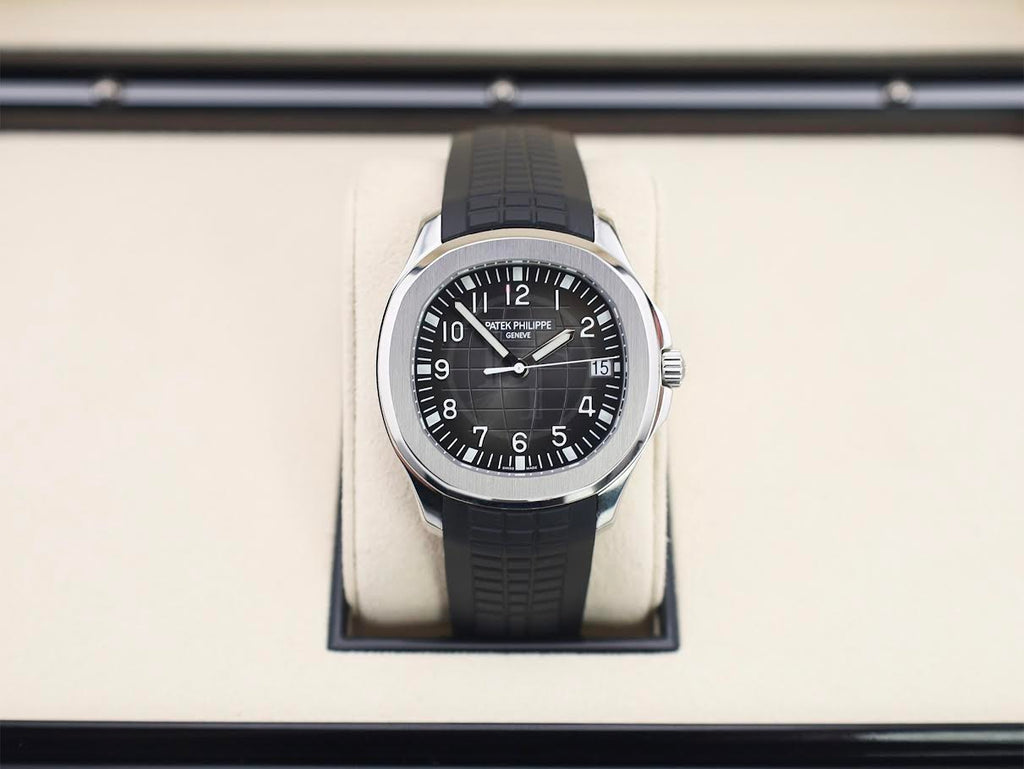 Patek Philippe Aquanaut Date Sweep Seconds Stainless Steel Black Dial | 5167A-001
