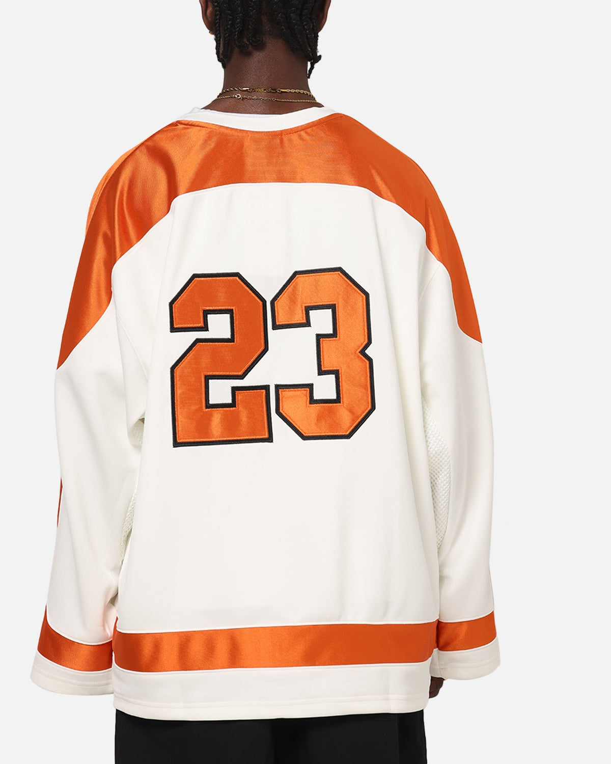 HOT Products Jordan Brooklyn Collegiate Hockey Jersey Sail/Starfish/Black