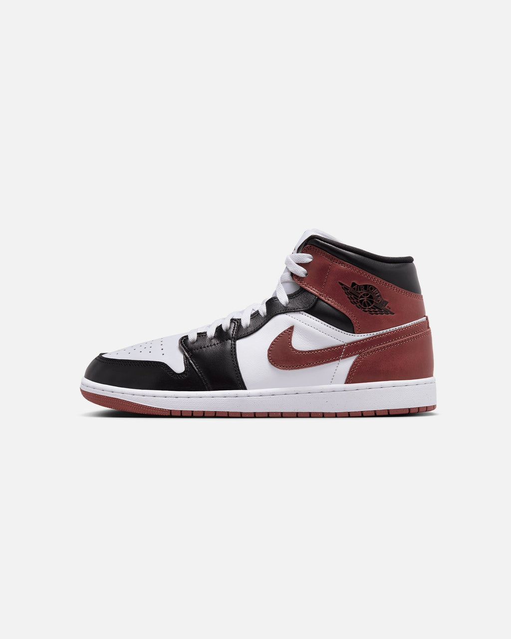 HOT Products Jordan Air Jordan 1 Mid SE "Dark Pony" White/Dark Pony-Black