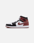 HOT Products Jordan Air Jordan 1 Mid SE "Dark Pony" White/Dark Pony-Black
