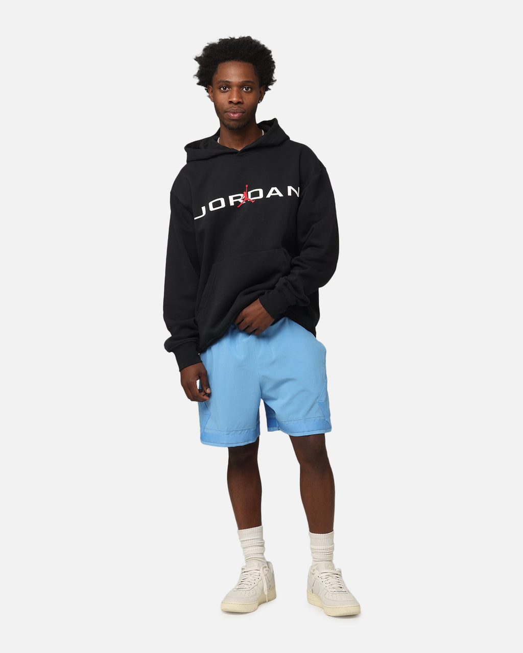 HOT Products Jordan Essentials Fleece Air Stretch Hoodie Black
