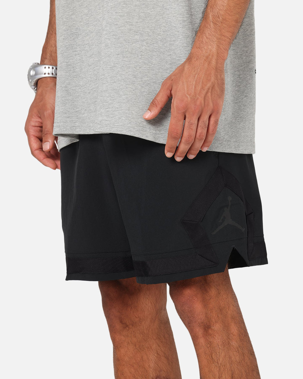 HOT Products Jordan Jumpman Dri-Fit Woven Diamond Shorts Black/Black/Black