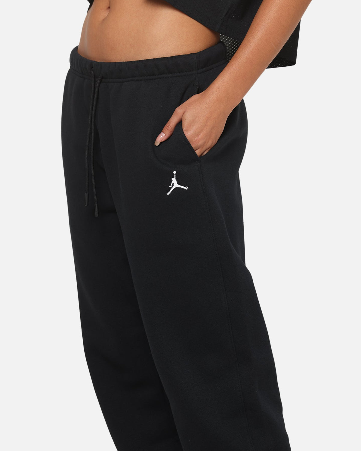 HOT Products Jordan Women's Brooklyn Fleece Pants Black/White