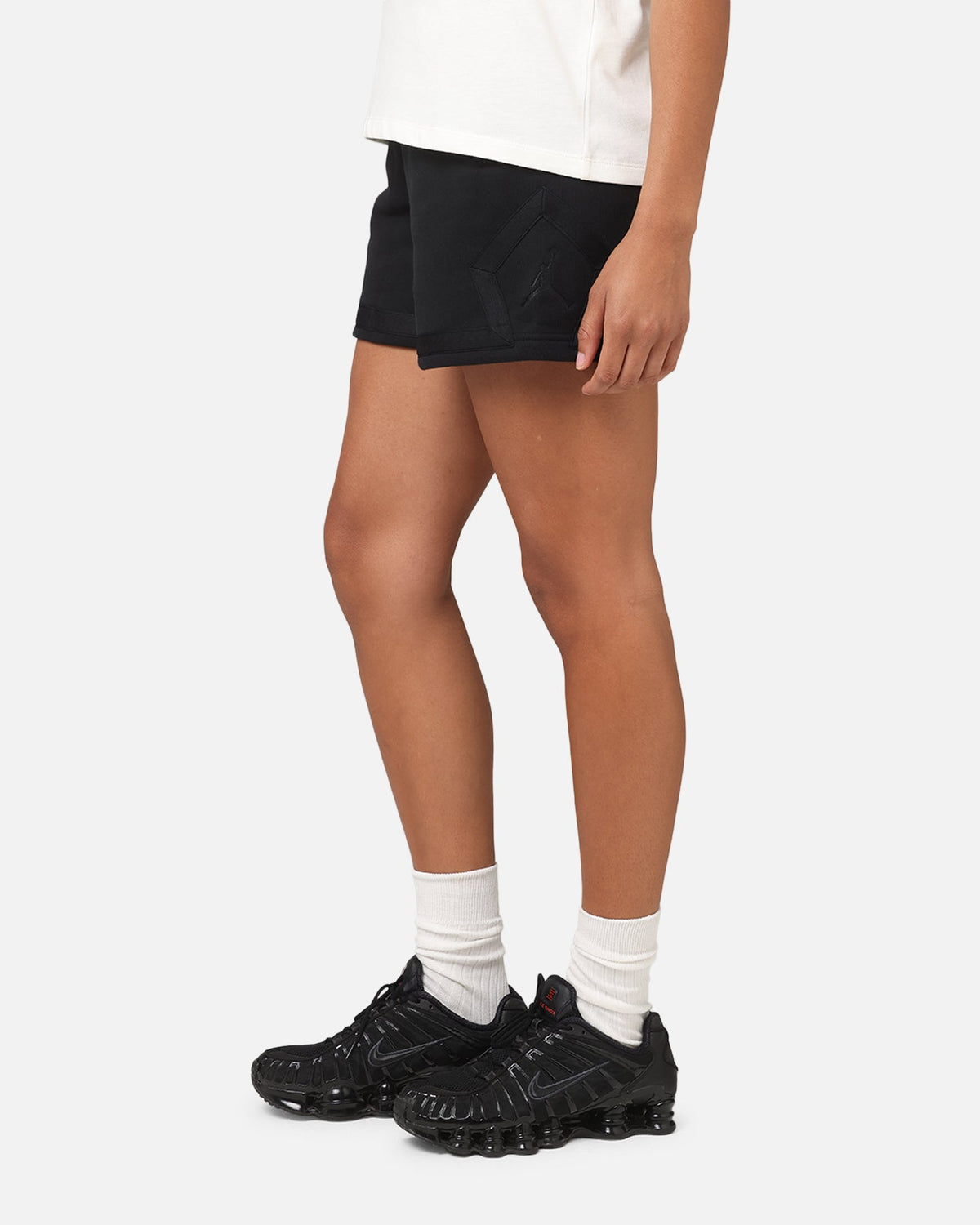 HOT Products Jordan Women's Flight Fleece Diamond Shorts Midnight Navy