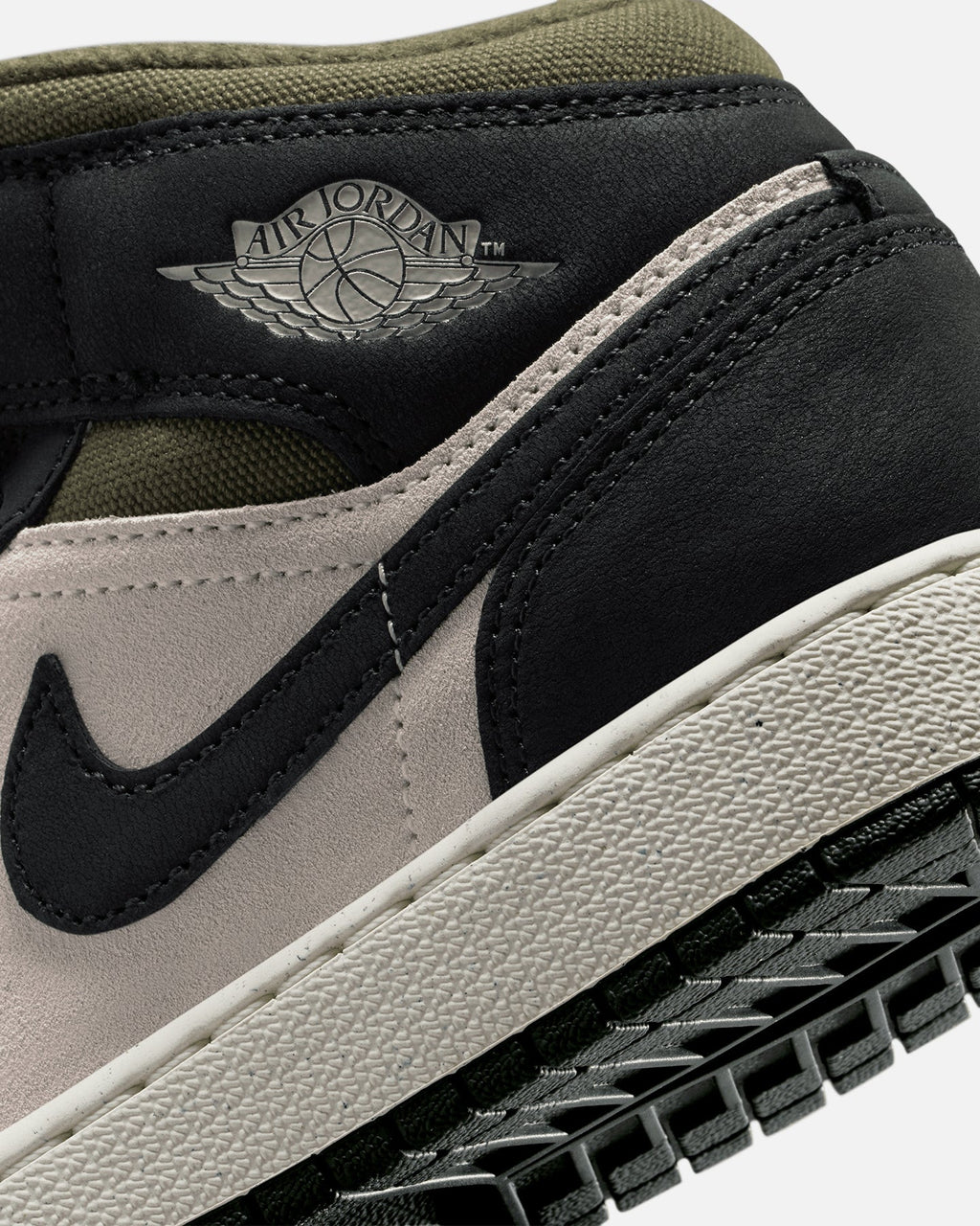 HOT Products Jordan Kids' Air Jordan 1 Mid (GS) Lt Orewood Brown