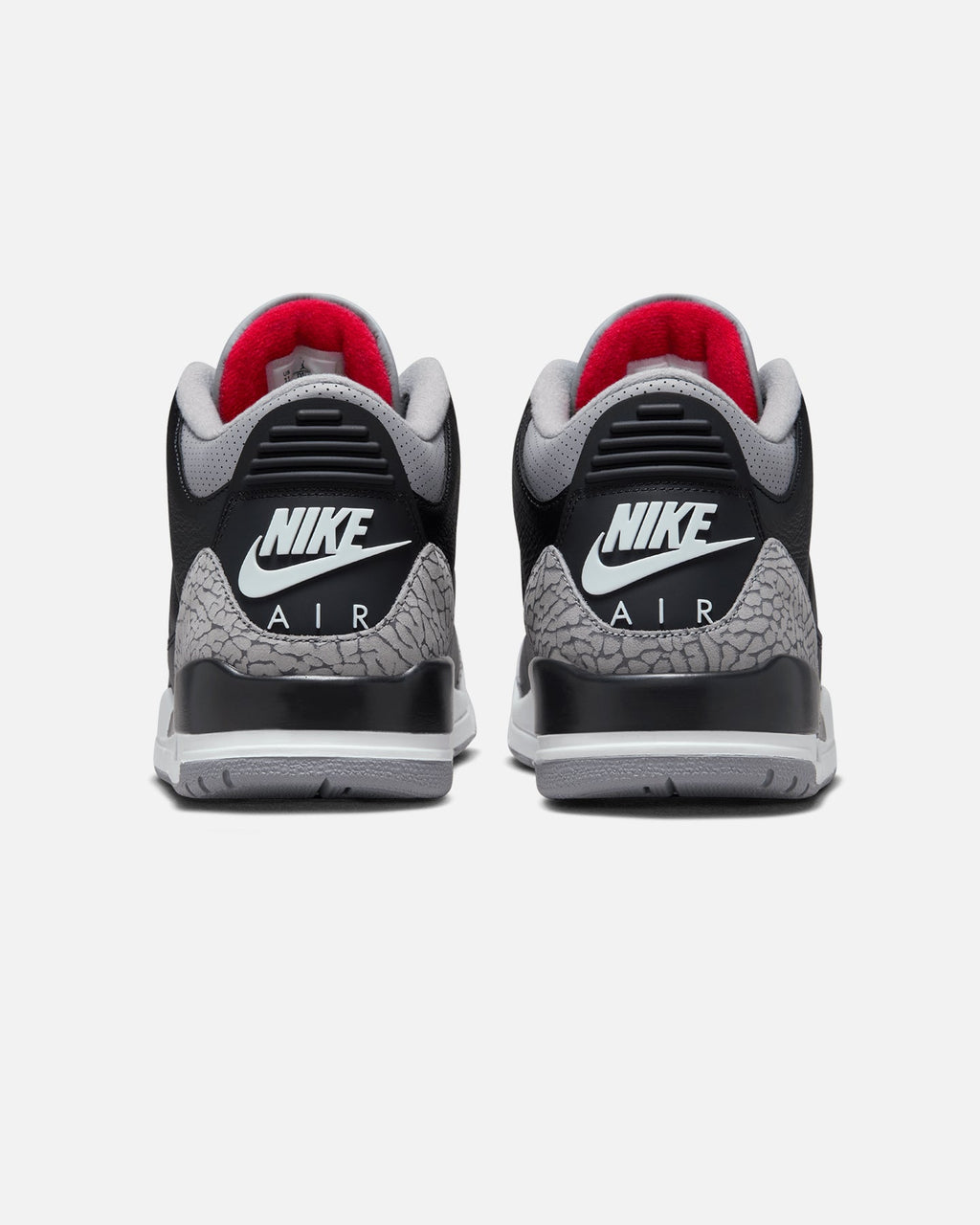 HOT Products Jordan Air Jordan 3 Retro "Black Cement" Black/Fire-Red