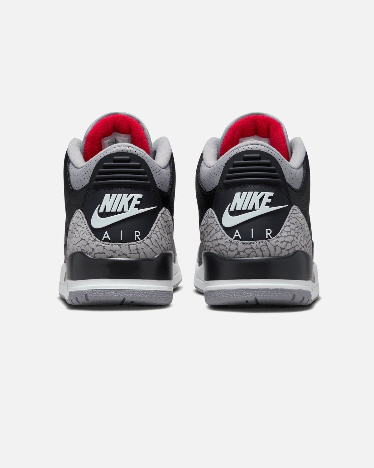 HOT Products Jordan Air Jordan 3 Retro "Black Cement" Black/Fire-Red
