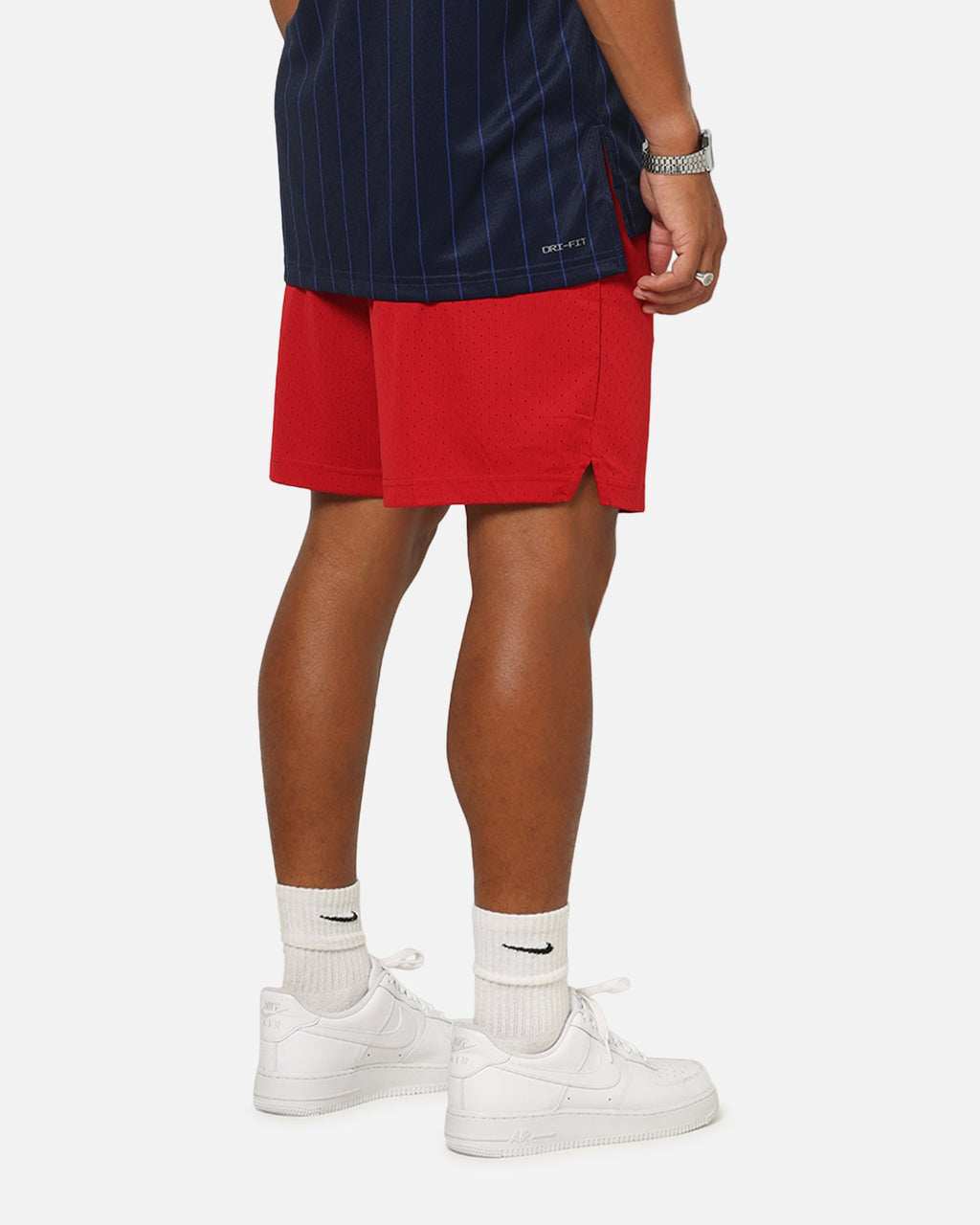 HOT Products Jordan Sport Dri-FIT Mesh Shorts Gym Red/Black