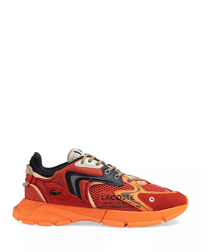 New Arrival LACOSTE L003 NEO 123  1 SMA  -MENS /RED/ORANGE