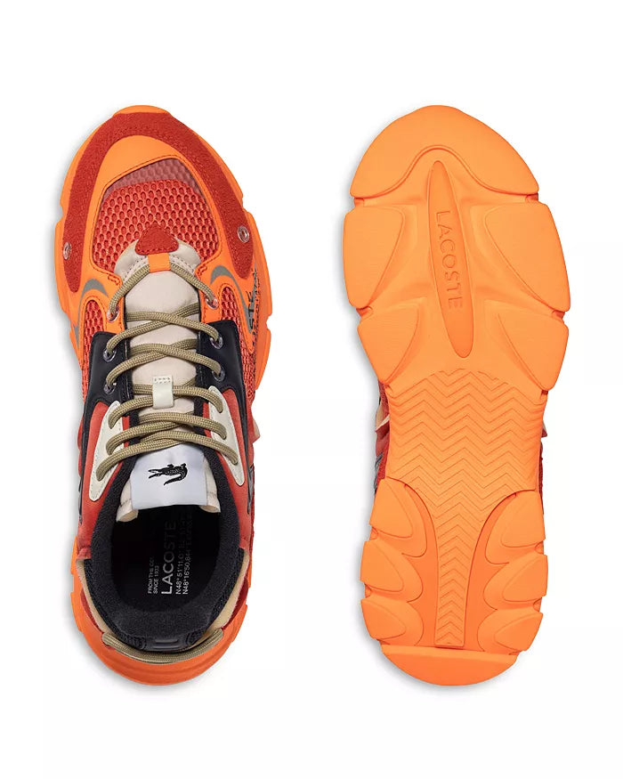 New Arrival LACOSTE L003 NEO 123  1 SMA  -MENS /RED/ORANGE