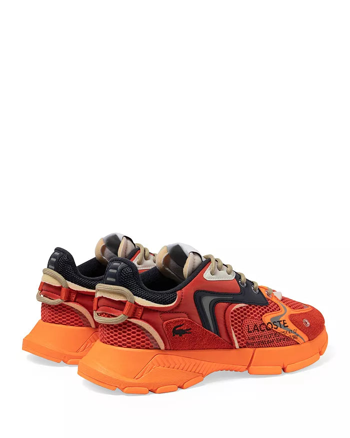 New Arrival LACOSTE L003 NEO 123  1 SMA  -MENS /RED/ORANGE