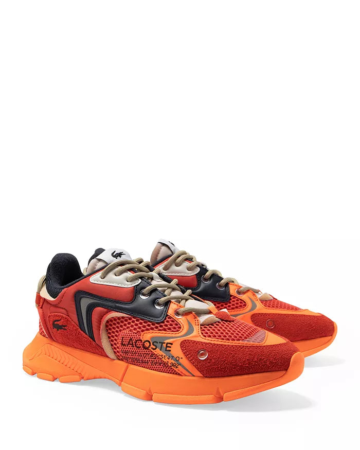 New Arrival LACOSTE L003 NEO 123  1 SMA  -MENS /RED/ORANGE