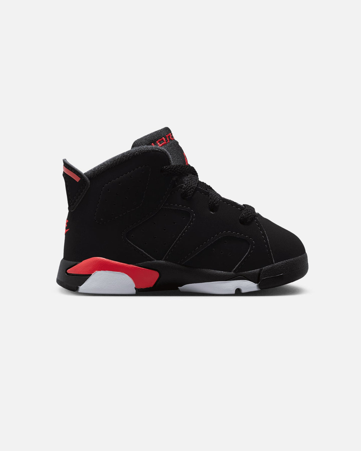 HOT Products Jordan Kids' Air Jordan 6 Retro "Infrared Salesman" (TD) Black/Lt Crimson