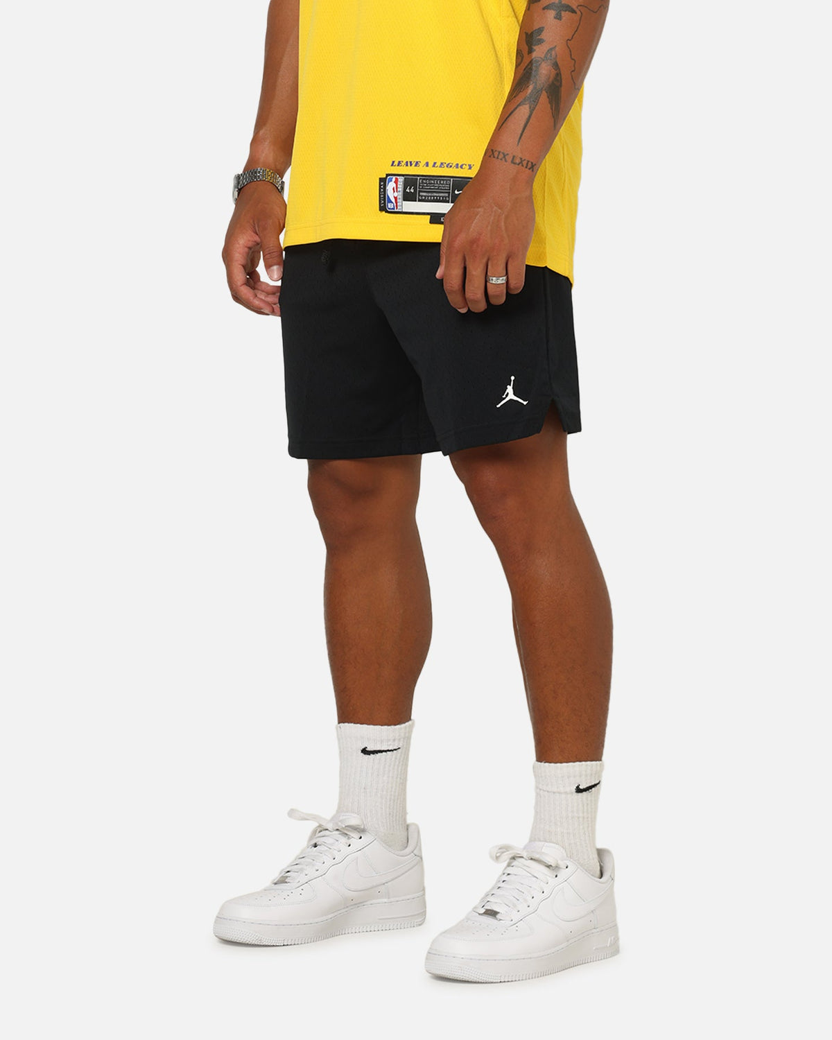 HOT Products Jordan Sport Dri-FIT Mesh Shorts Black/White