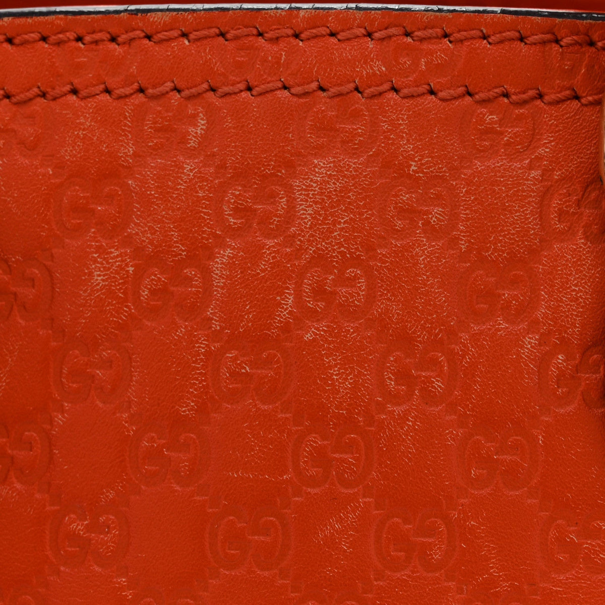 Microguccissima Small Bree Tote Sun Orange