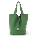 Taurillon Clemence Picotin Lock 26 GM Bamboo