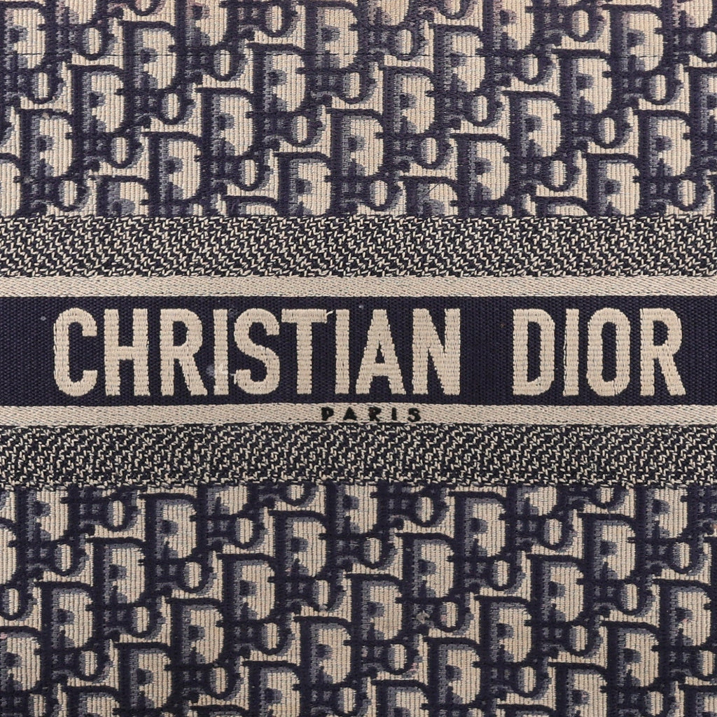 Oblique Medium Book Tote Blue Multicolor