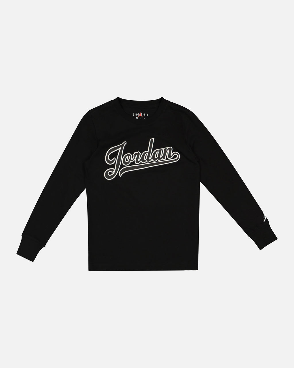 HOT Products Jordan Kids' Major League Jordan Script Long Sleeve T-Shirt Black