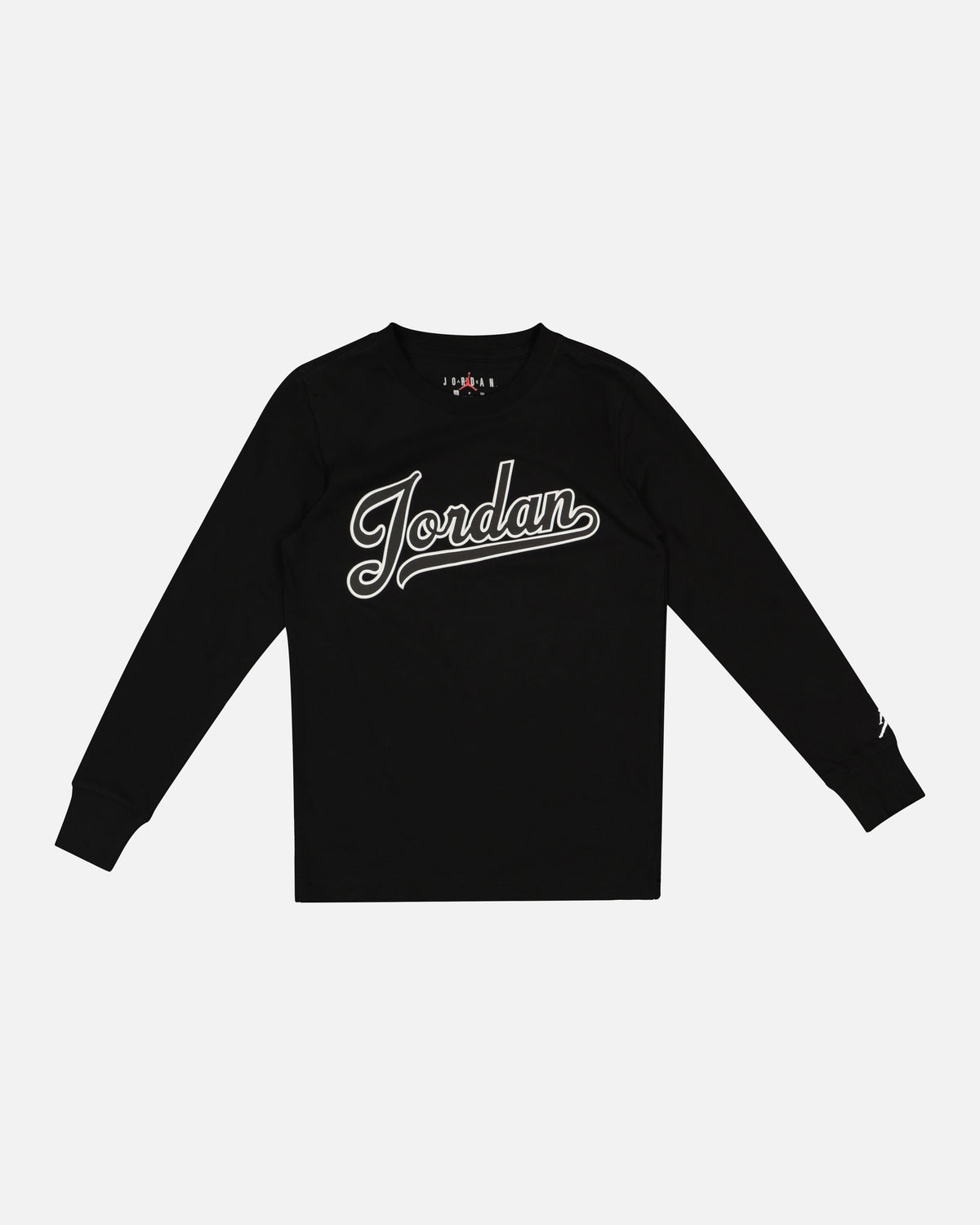 HOT Products Jordan Kids' Major League Jordan Script Long Sleeve T-Shirt Black