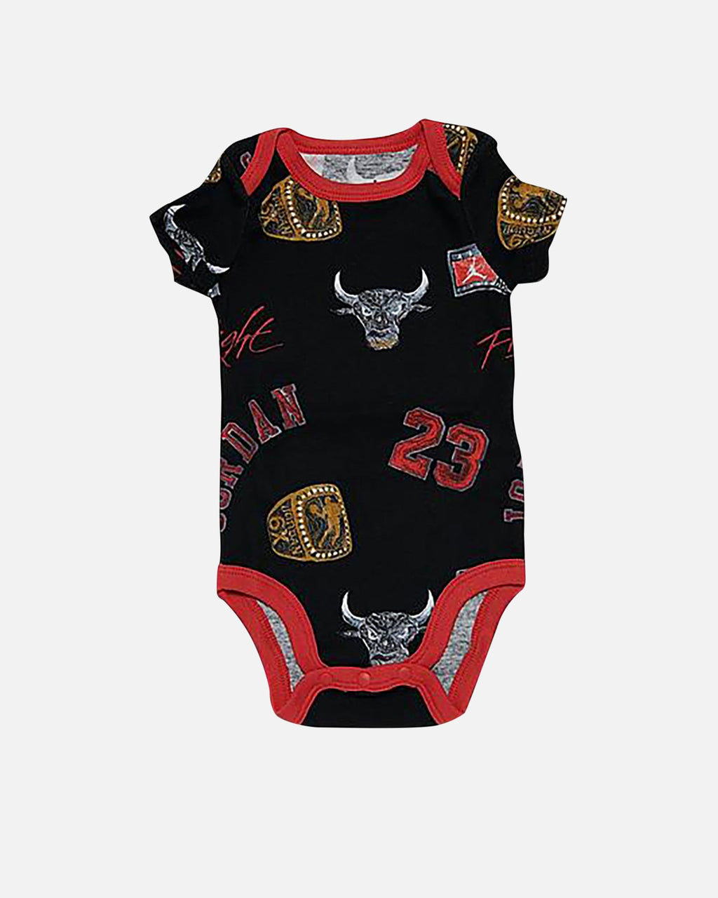 HOT Products Jordan Infants' Chicago Bulls All Over Print Essentials 3 Piece Set Black