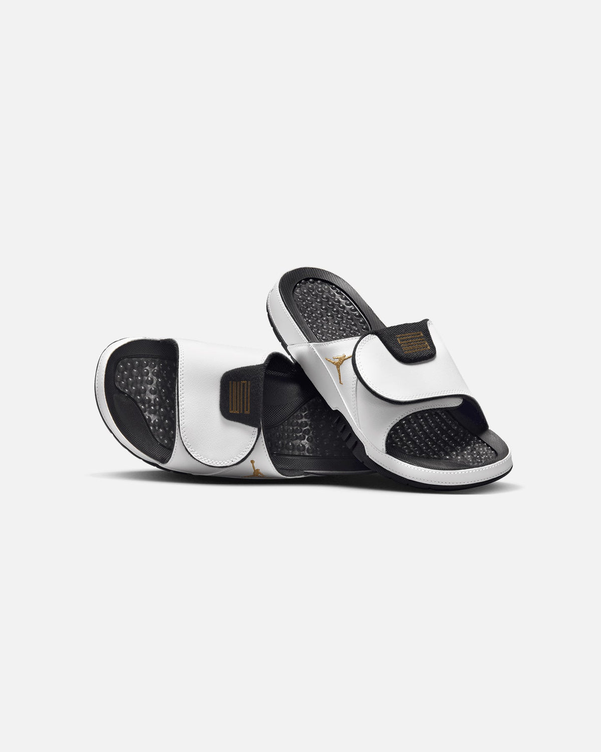 HOT Products Jordan Hydro Xi Retro Slides White/Metallic Gold