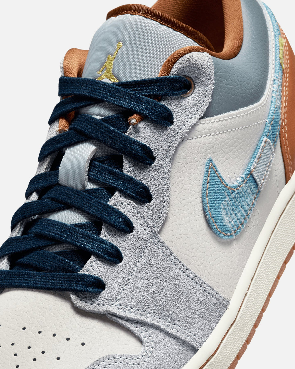 HOT Products Jordan Air Jordan 1 Low SE "Denim" Blue