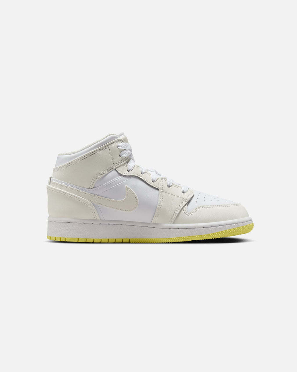 HOT Products Jordan Kids' Air Jordan 1 Mid (GS) Sail/Lt Laser Orange